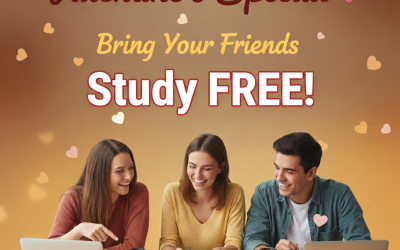 Valentine’s Special 💖 Bring Your Friends, Study FREE!