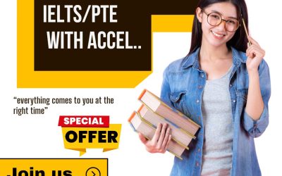 50% OFF IELTS & PTE Classes for +2 / Grade 12 Students at ACCEL Consultancy –