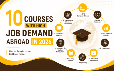 Top 10 High-Demand Courses to Study Abroad in 2026 | Best Career Options Abroad